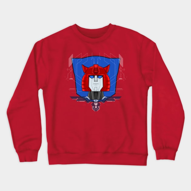 Cliffjumper Bust Crewneck Sweatshirt by RongWay